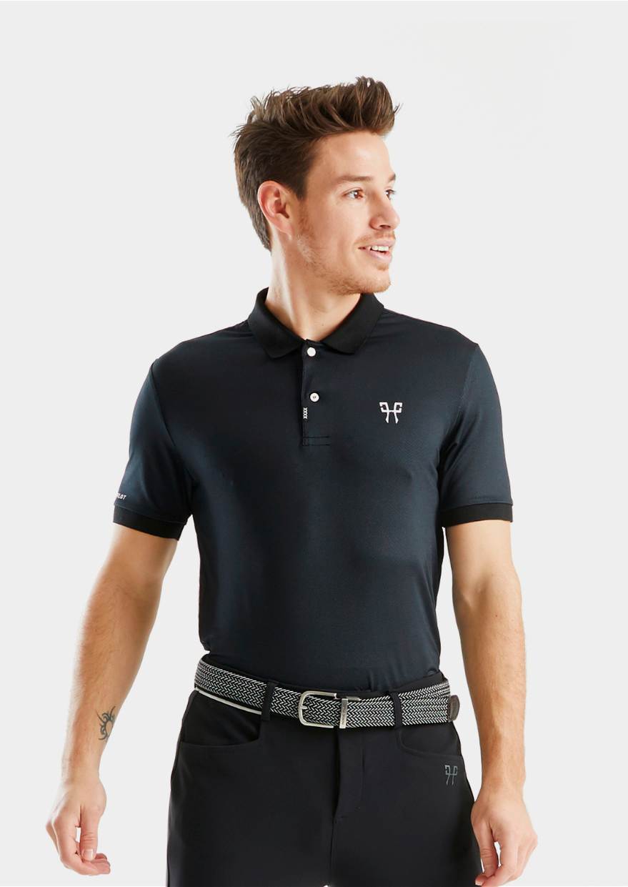 Atlas Polo Unisex | Black