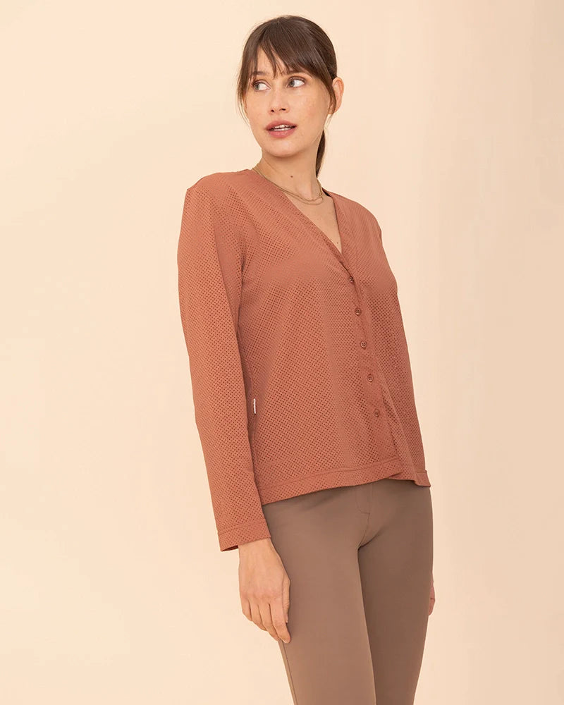 ARQANA - Perforated shirt
