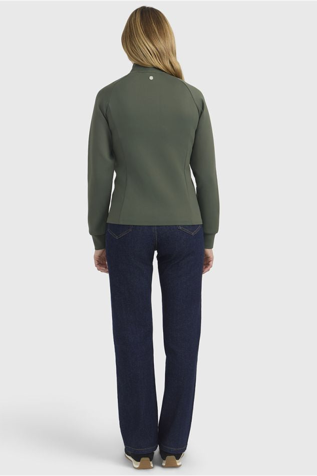 CLOTILDE -Technical zipped sweater