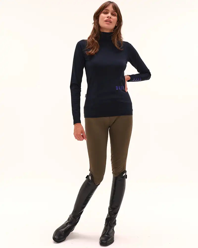 CONSUL - Technical riding turtle-neck T-shirt