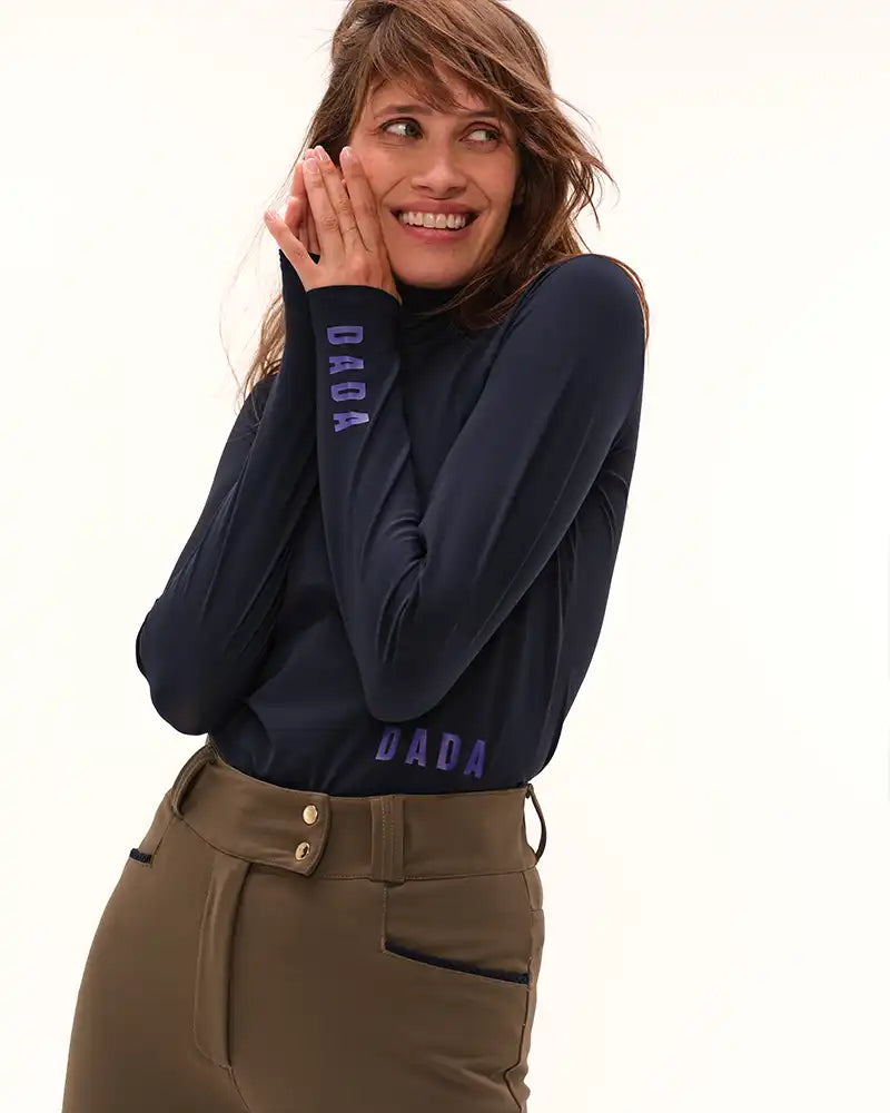 CONSUL - Technical riding turtle-neck T-shirt