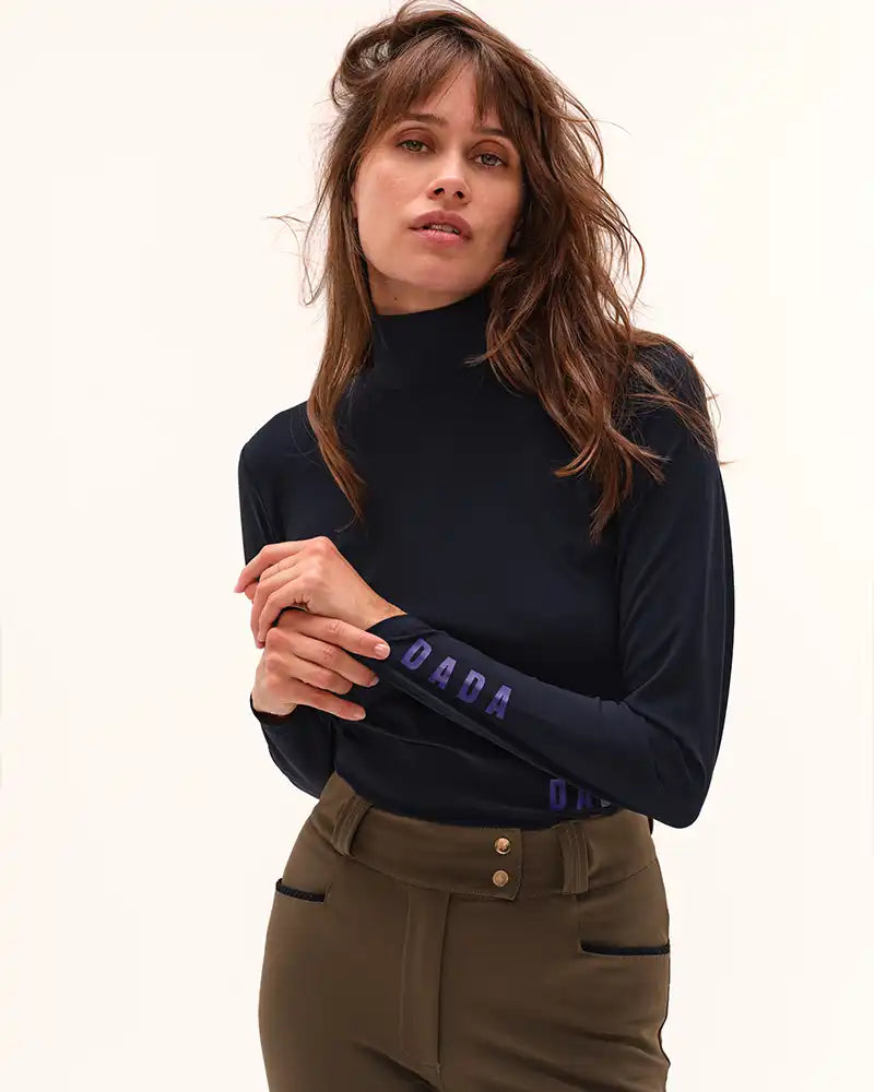 CONSUL - Technical riding turtle-neck T-shirt