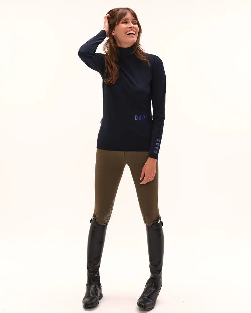CONSUL - Technical riding turtle-neck T-shirt