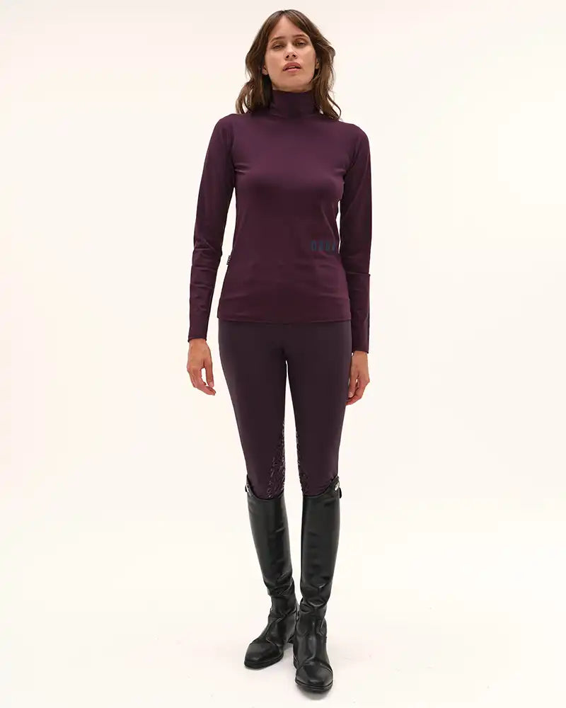 CONSUL - Technical riding turtle-neck T-shirt
