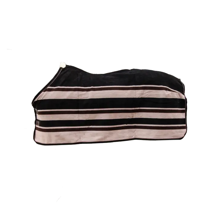 Fleece Rug Heavy | Striped Brown