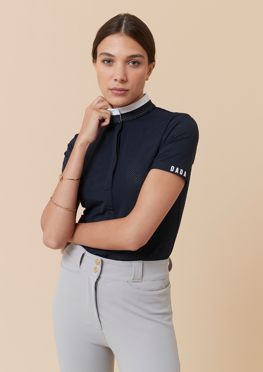 HELIOS Short Sleeves Show Shirt | Navy