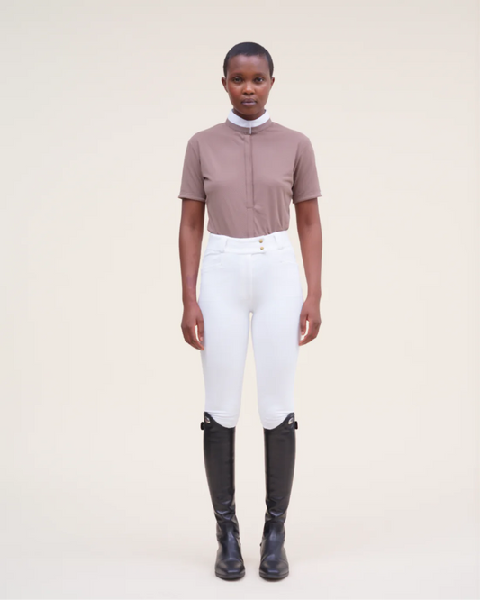 HELIOS Short Sleeve Show Shirt | Taupe