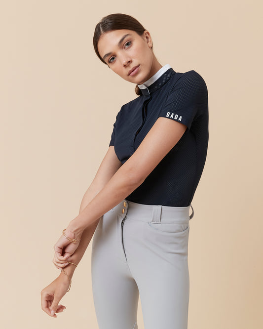 HELIOS Short Sleeves Show Shirt | Navy