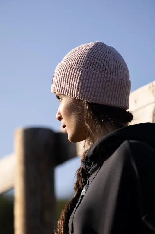 WOOL riding beanie