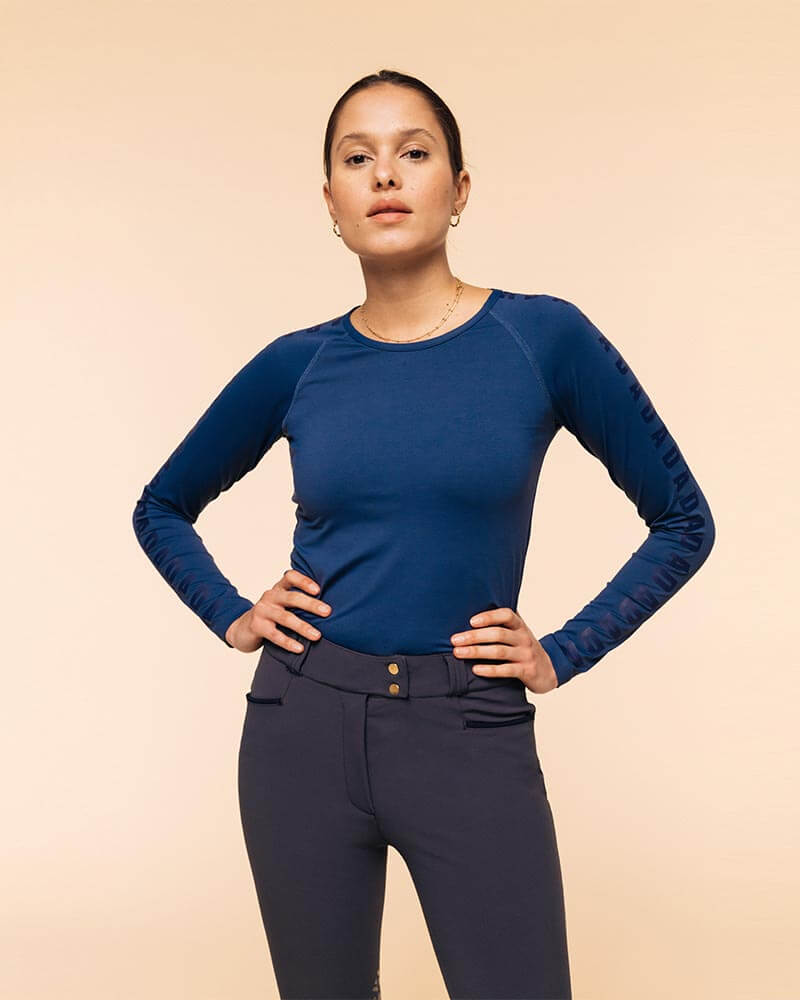 IZZY ML - T-shirt technique d'équitation