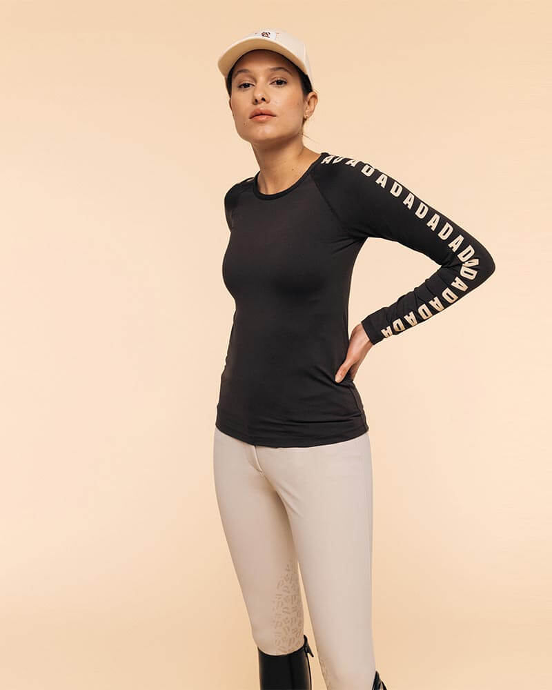 IZZY ML - T-shirt technique d'équitation