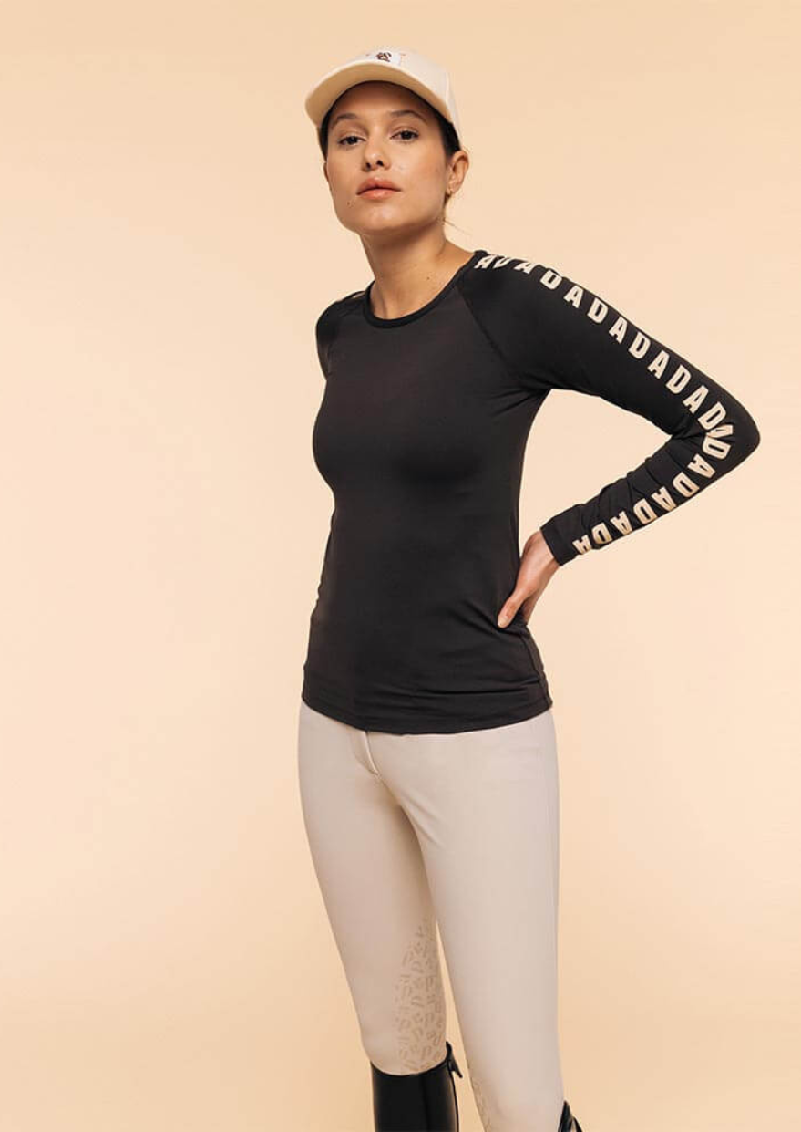 IZZY ML - T-shirt technique d'équitation