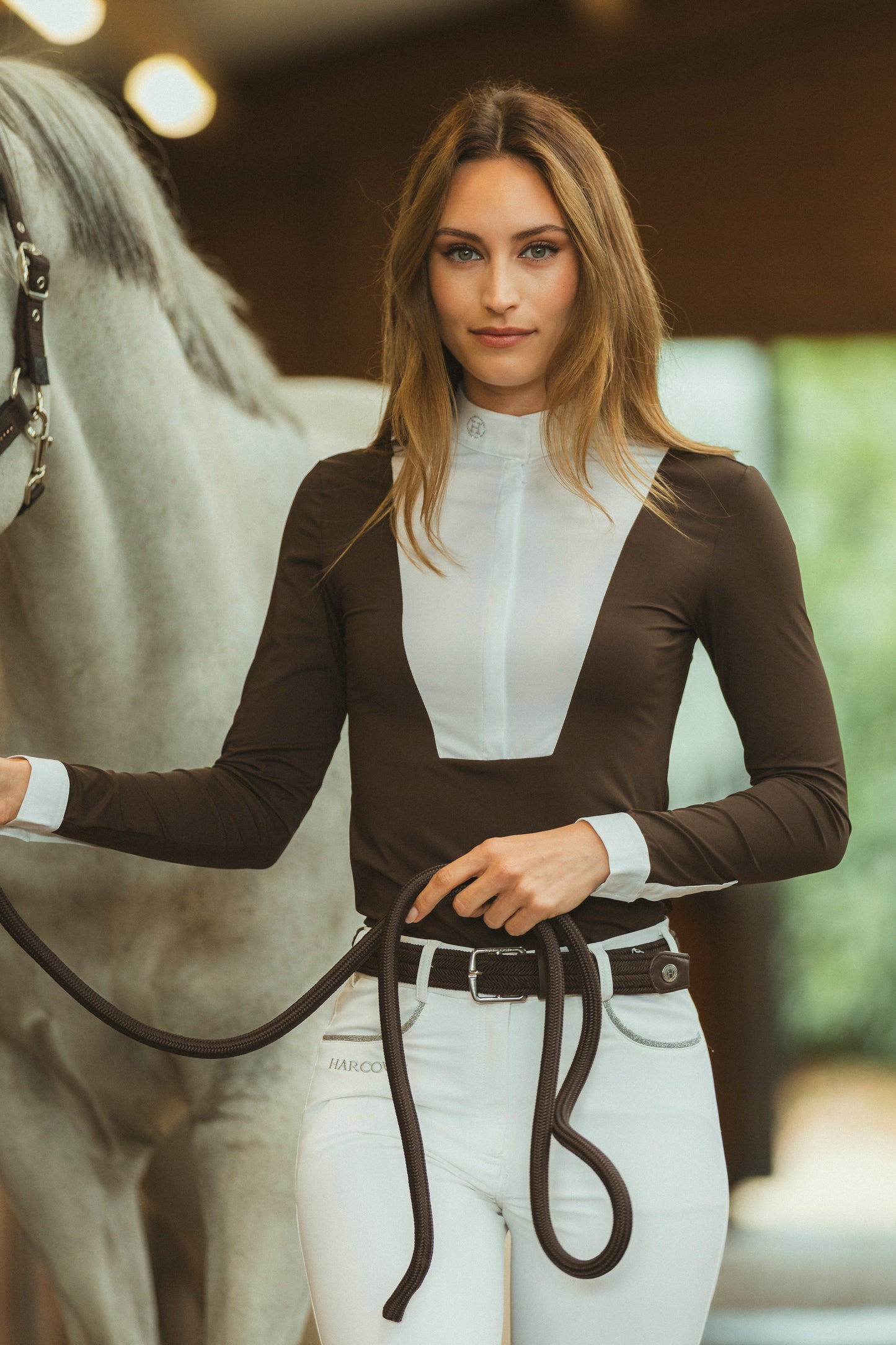 STELLA - Polo de concours à manches longues