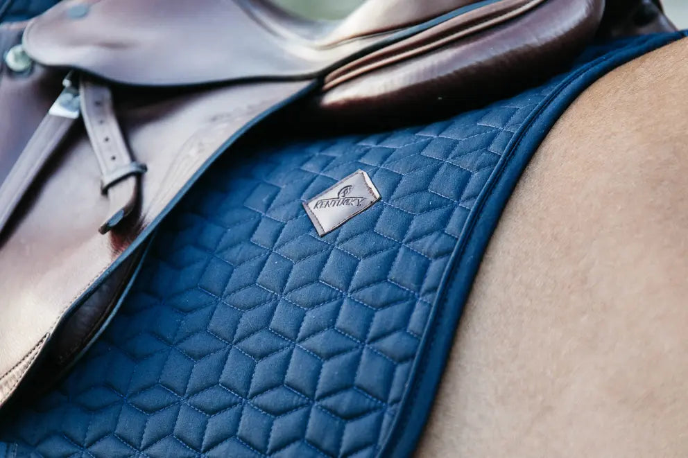 Tapis de selle de saut classique | Marine