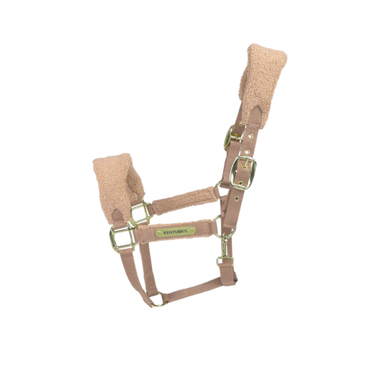 Teddy Fleece Halter | Beige