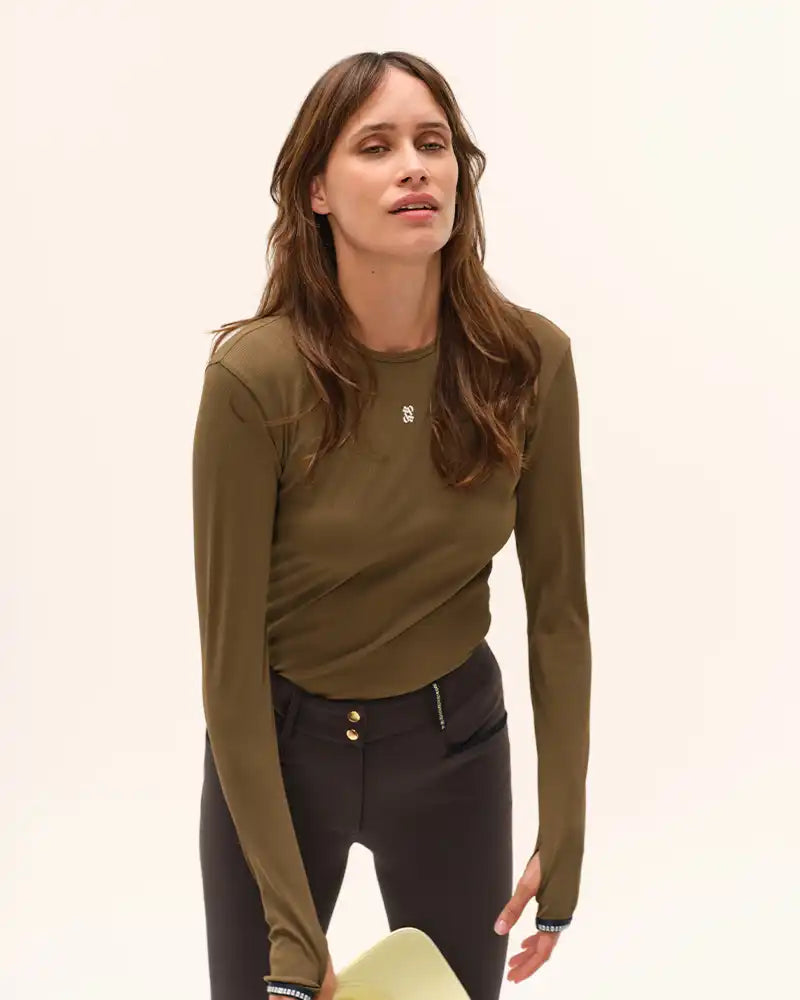 KIRA - Technical Long-Sleeve Equestrian T-Shirt