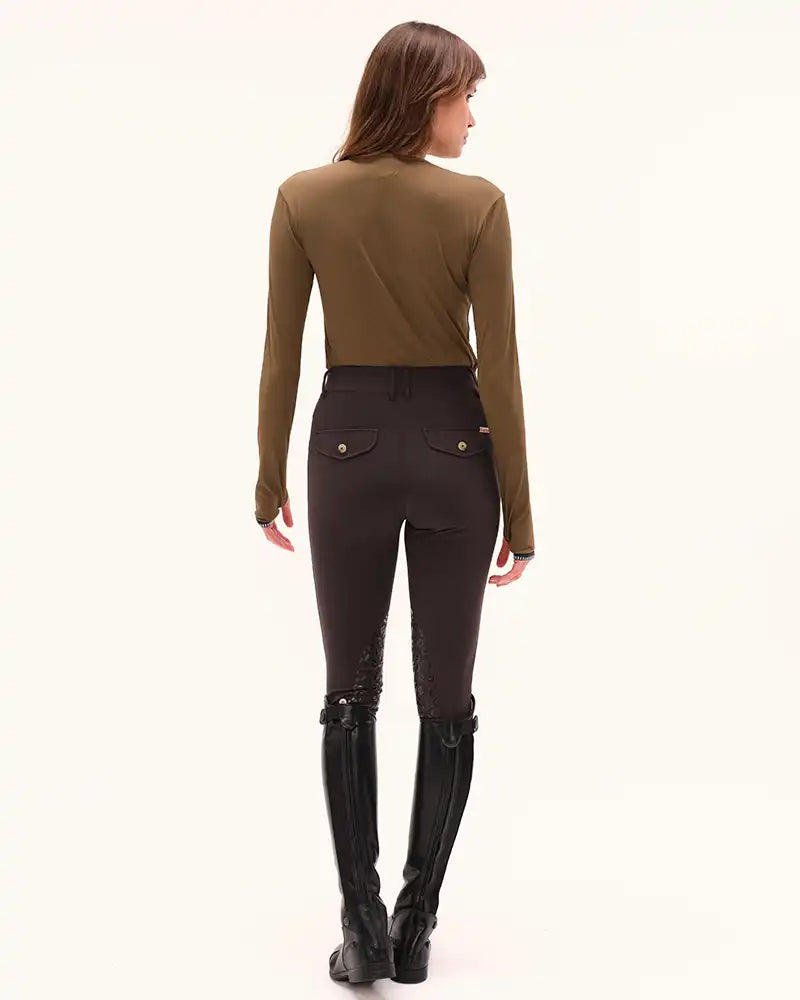 KIRA - Technical Long-Sleeve Equestrian T-Shirt
