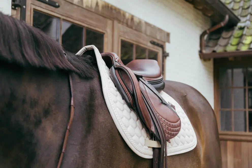 Saddle Pad Plaited Cord Jumping