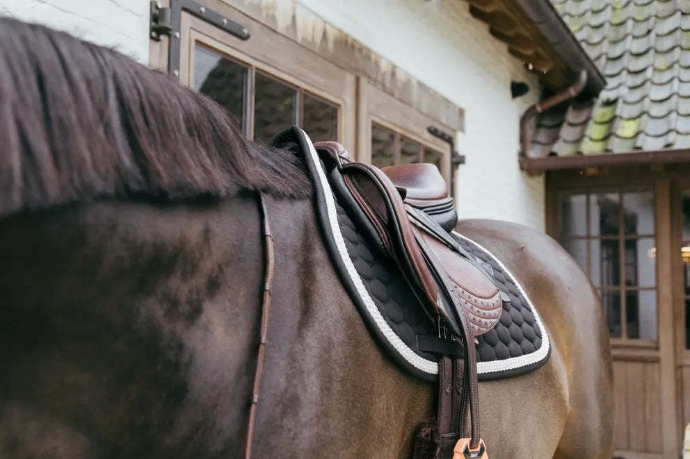 Saddle Pad Plaited Cord Jumping