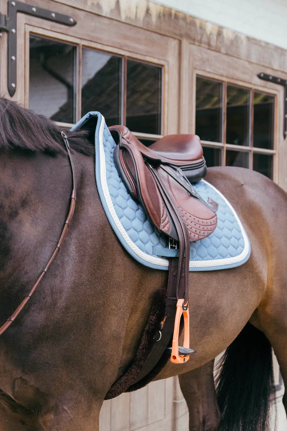 Saddle Pad Plaited Cord Jumping