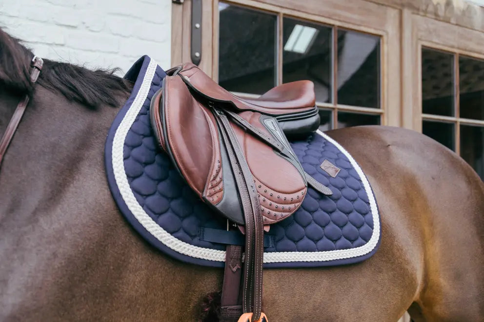 Saddle Pad Plaited Cord Jumping