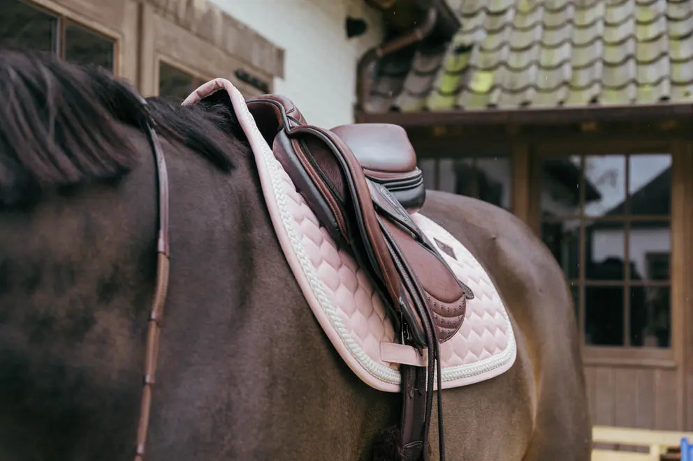 Saddle Pad Plaited Cord Jumping