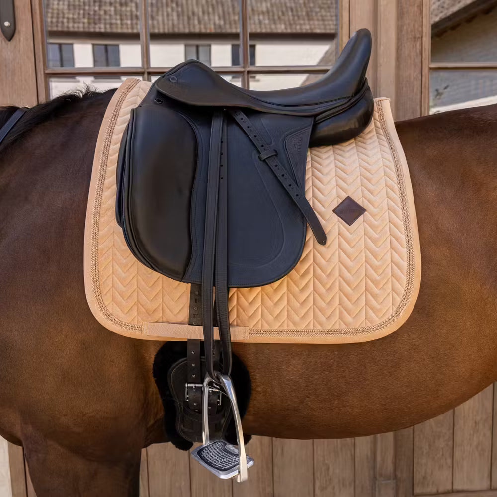 Saddle Pad Velvet Mini Peals Dressage