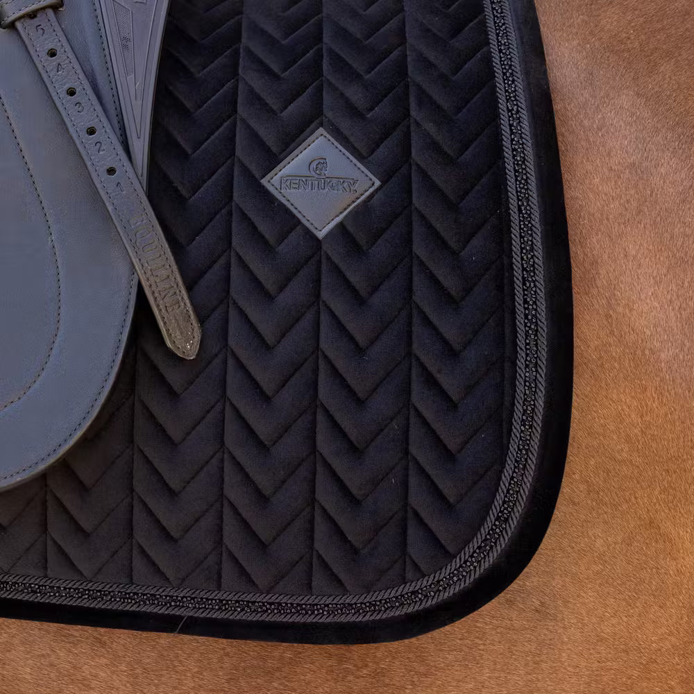 Saddle Pad Velvet Mini Peals Dressage