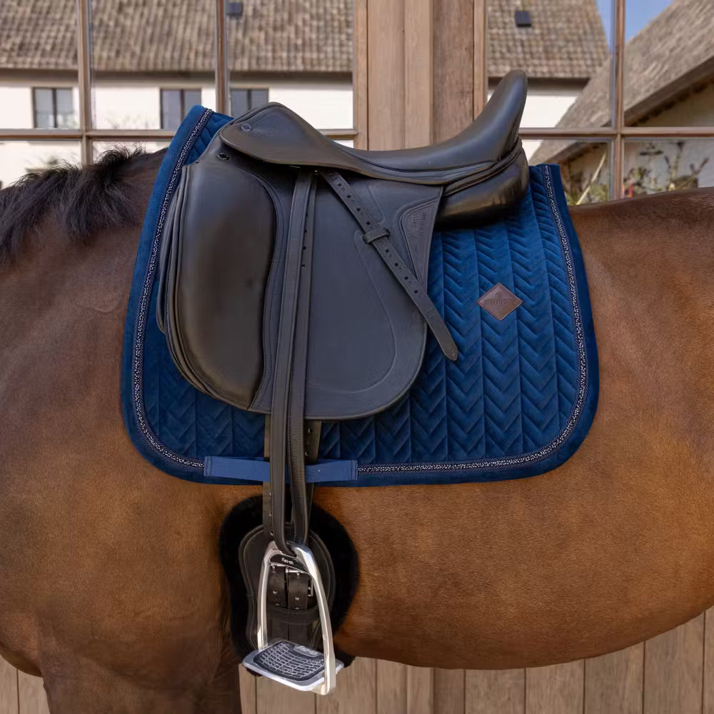 Saddle Pad Velvet Mini Peals Dressage