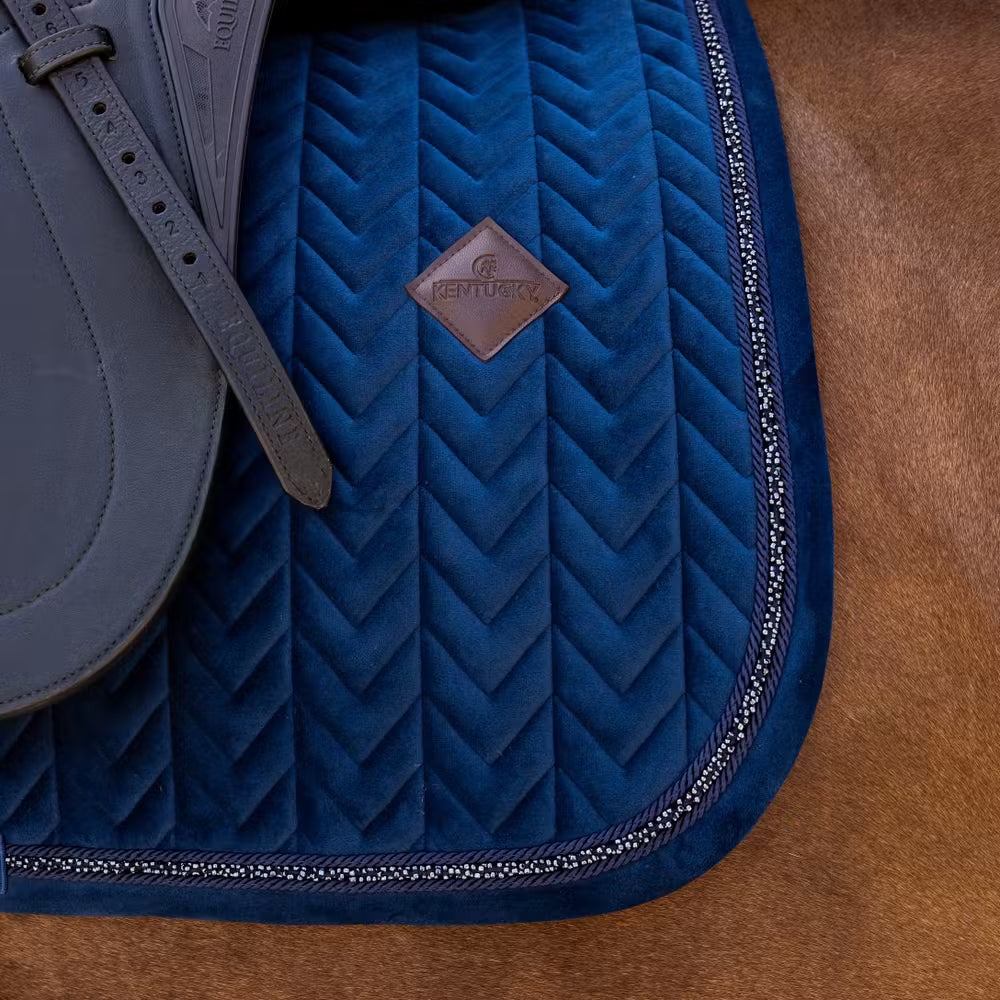 Saddle Pad Velvet Mini Peals Dressage