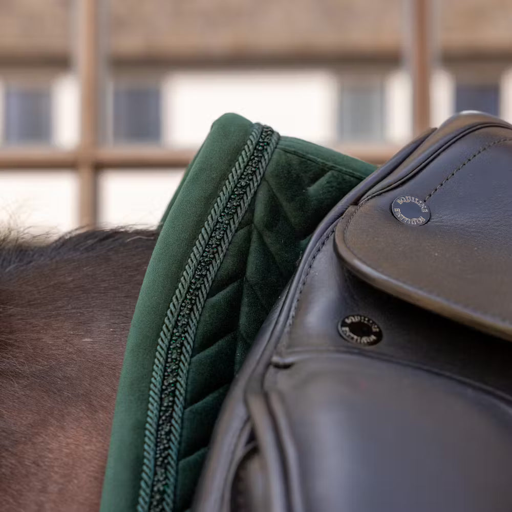 Saddle Pad Velvet Mini Peals Dressage