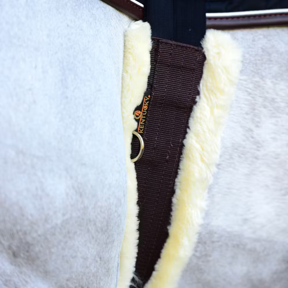 Sheepskin Girth | Brown