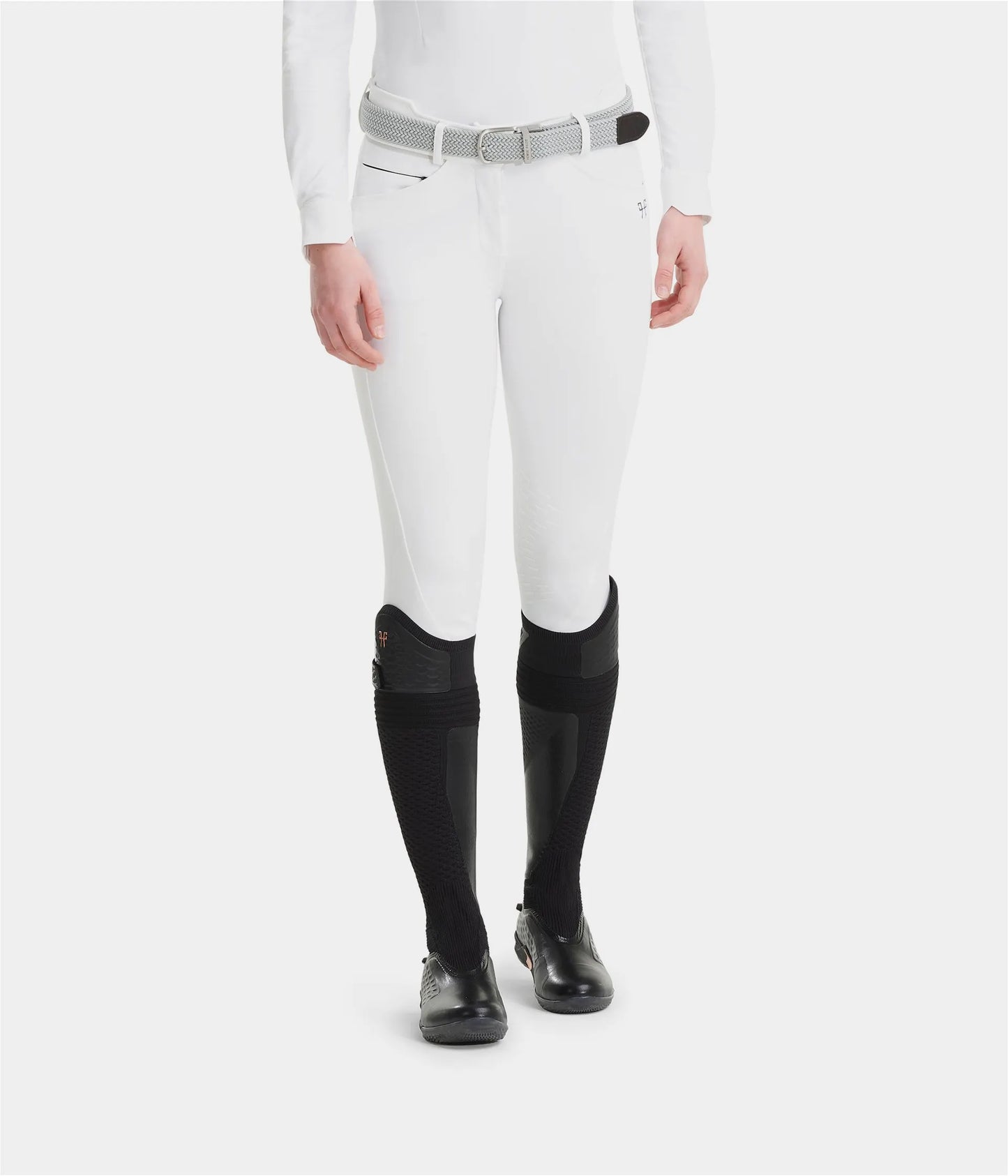 X-Design Women Pants | White/Grey