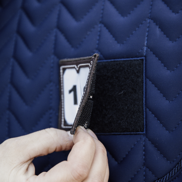 Fishbone Competition Jumping Saddle Pad | Navy