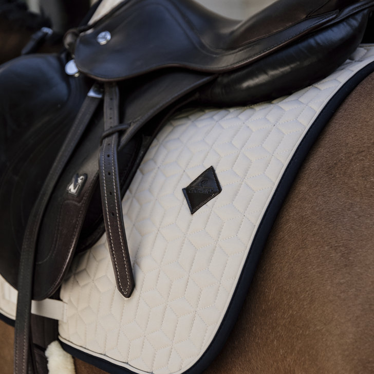 Softshell Jumping Saddle Pad | Beige
