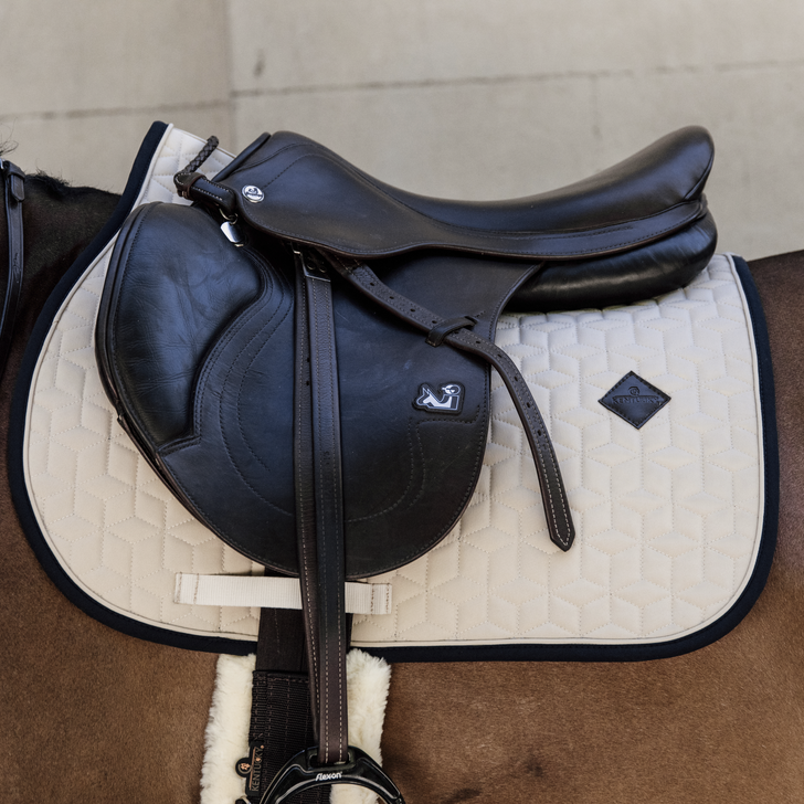 Softshell Jumping Saddle Pad | Beige