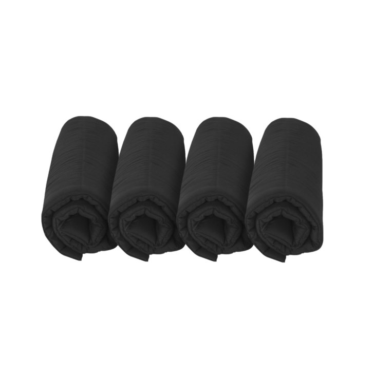 Bandages d'écurie - Lot de 4 | Noir