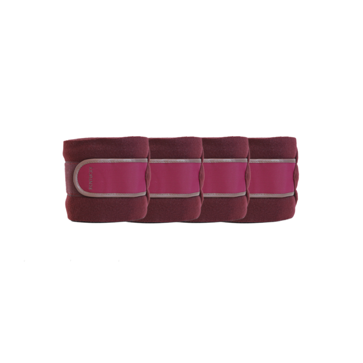 Polar Fleece Bandages | Bordeaux