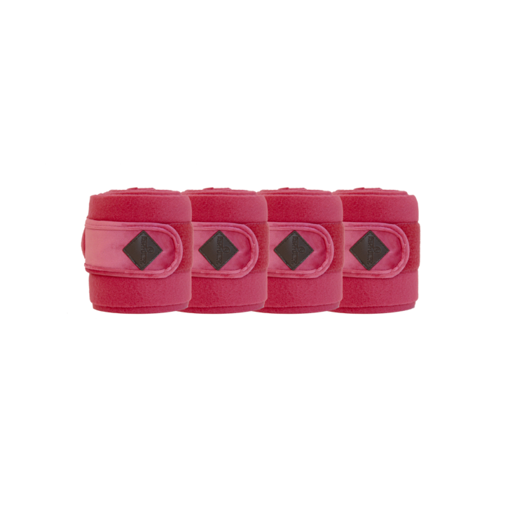 Velvet Polar fleece bandages | Fuchsia