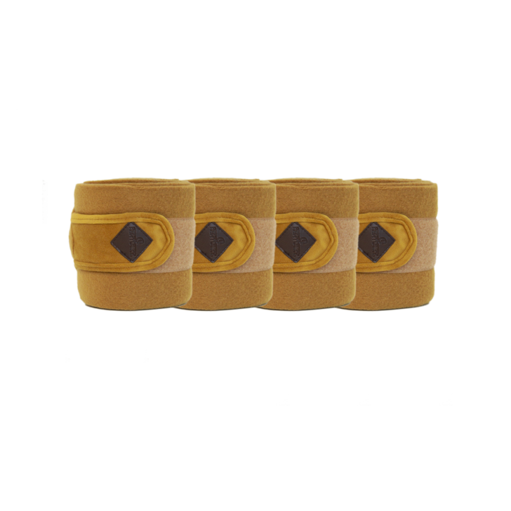 Velvet Polar fleece bandages | Mustard
