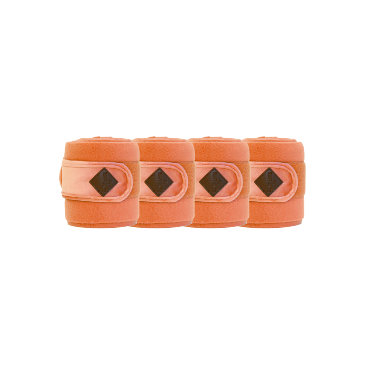 Velvet Polar Fleece Bandages | Orange