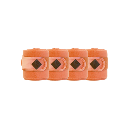 Velvet Polar Fleece Bandages | Orange