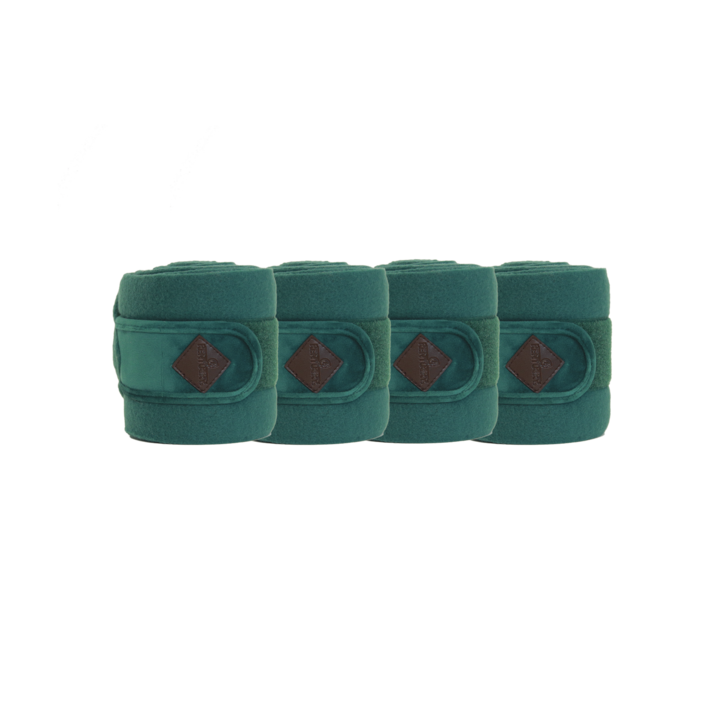 Velvet Polar fleece bandages | Dark Green