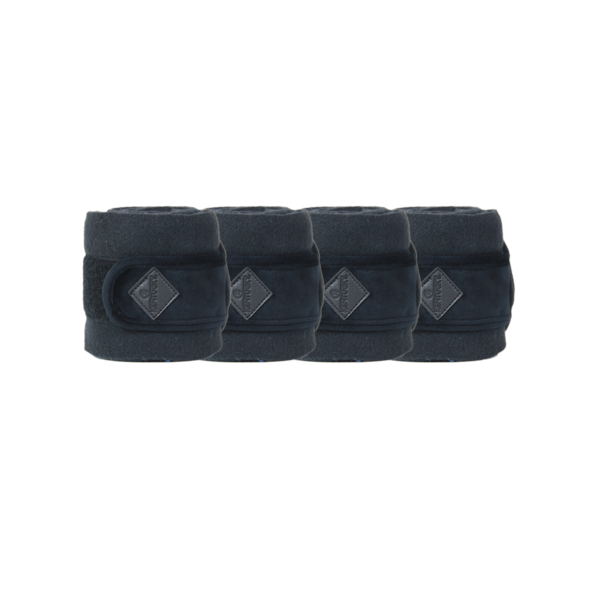 Basic Velvet Polar fleece bandages | Black