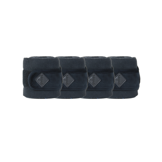 Basic Velvet Polar fleece bandages | Black