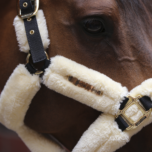 Sheepskin Shipping Halter | Natural