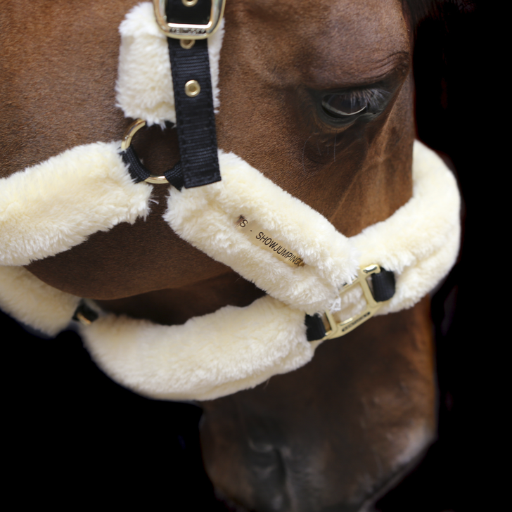 Sheepskin Shipping Halter | Natural