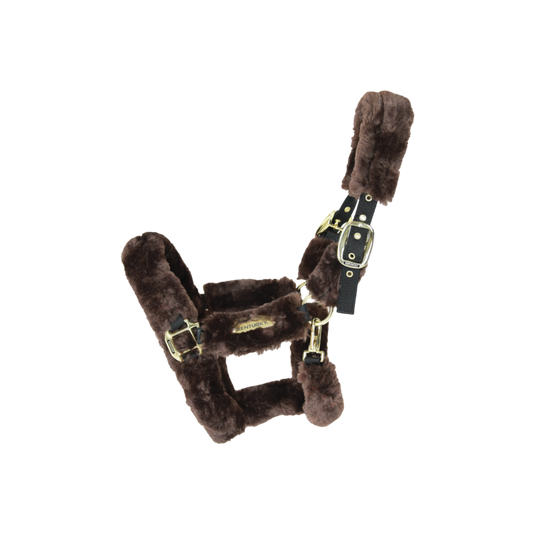 Sheepskin Shipping Halter | Brown