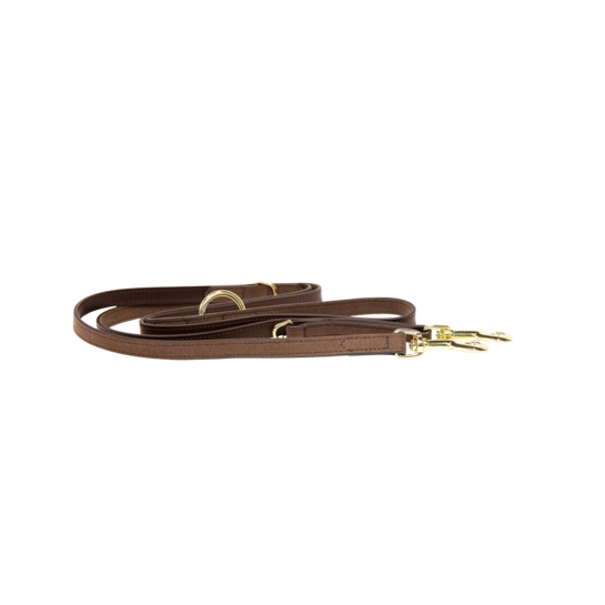 Dog lead Velvet leather
