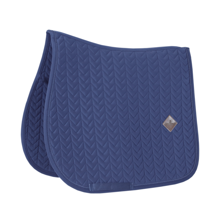 Fishbone Jumping Saddle Pad | Navy